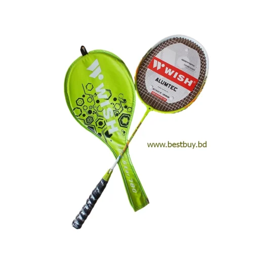 WISH Fire Star 780 Badminton Racket (lime green)